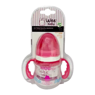 لیوان ضد چکه دسته دار 125 سی سی (کد 753) وی بیبی Wee baby